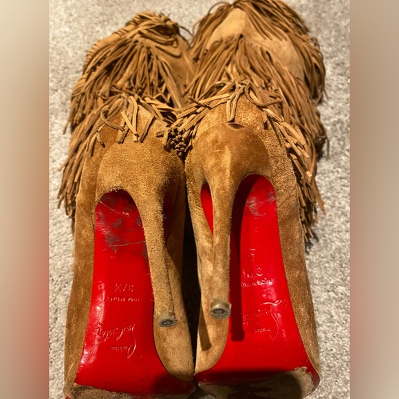 Christian Louboutin fringe boot - Picture 3 of 4